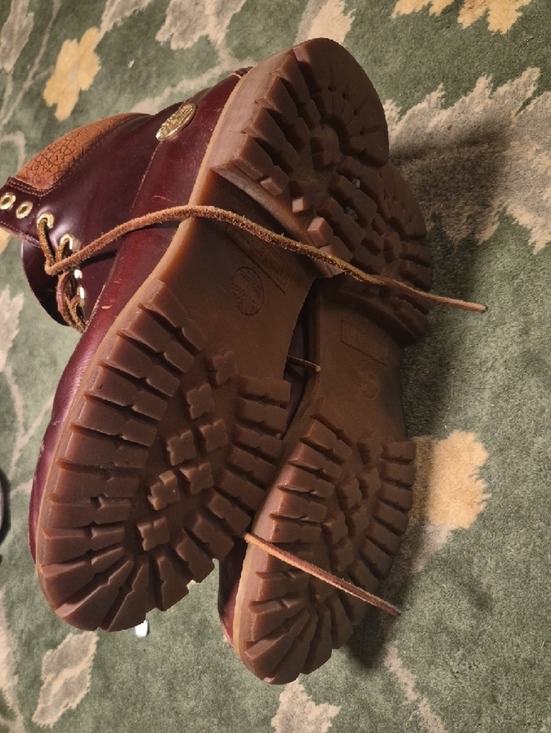 Timberland Dark Brown Leather Lace-Up Work Boots main image 7